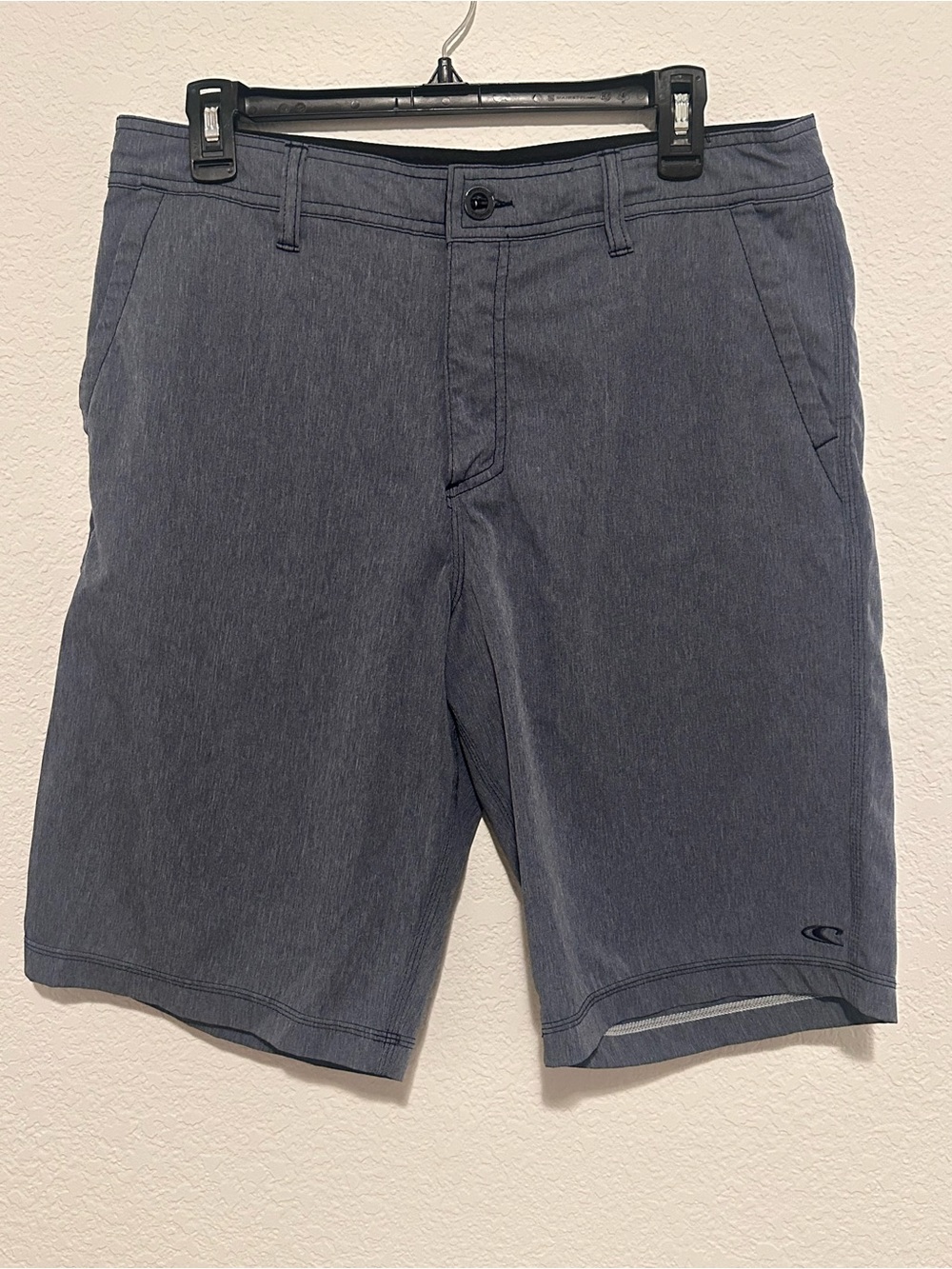 O'Neill Men's Slate Gray Flat Front Shorts